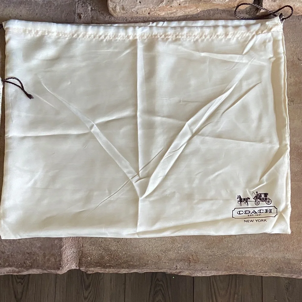 Coach Cream Dust Bags Duo - Picture 6 of 7